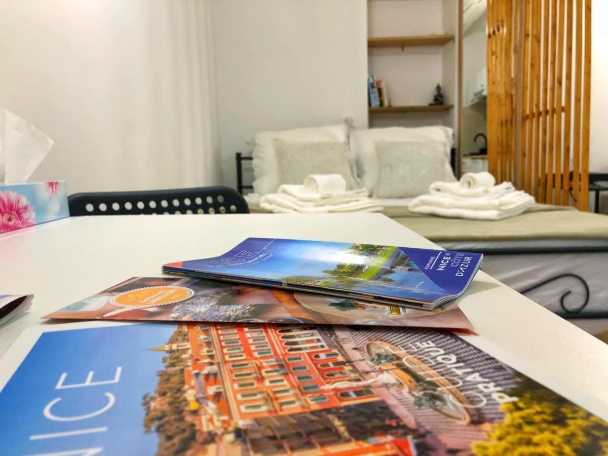 Cosy Modern Studio In The Heart Of Nice With Ac Kültér fotó