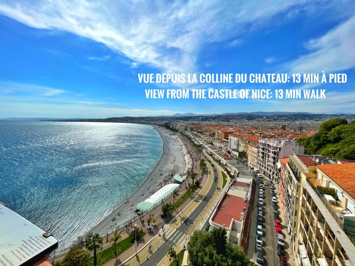 Cosy Modern Studio In The Heart Of Nice With Ac Kültér fotó